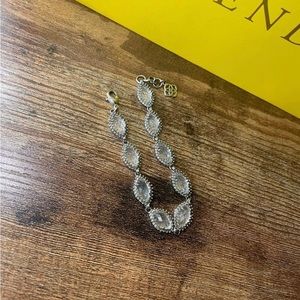 EUC Silver/Clear Vintage Jana Bracelet